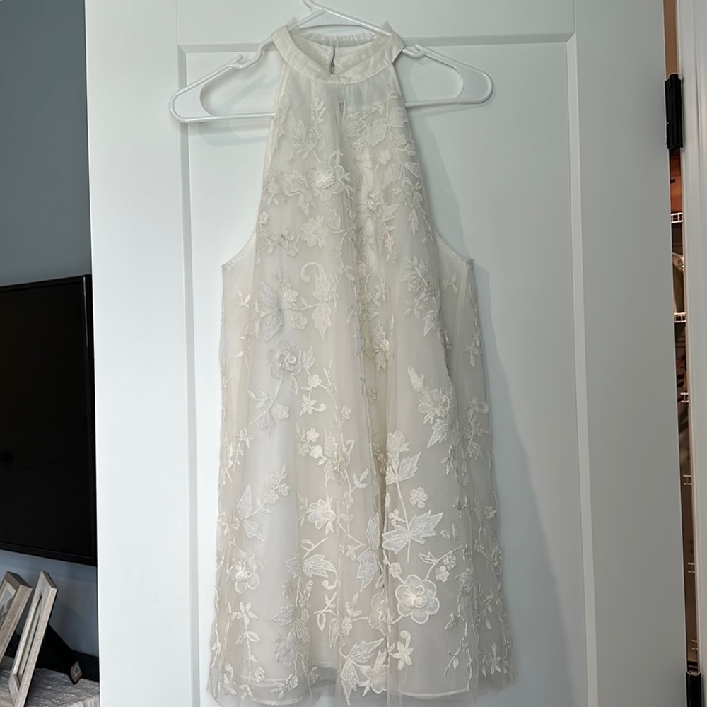 BHLDN Anthropologie mini floral dress